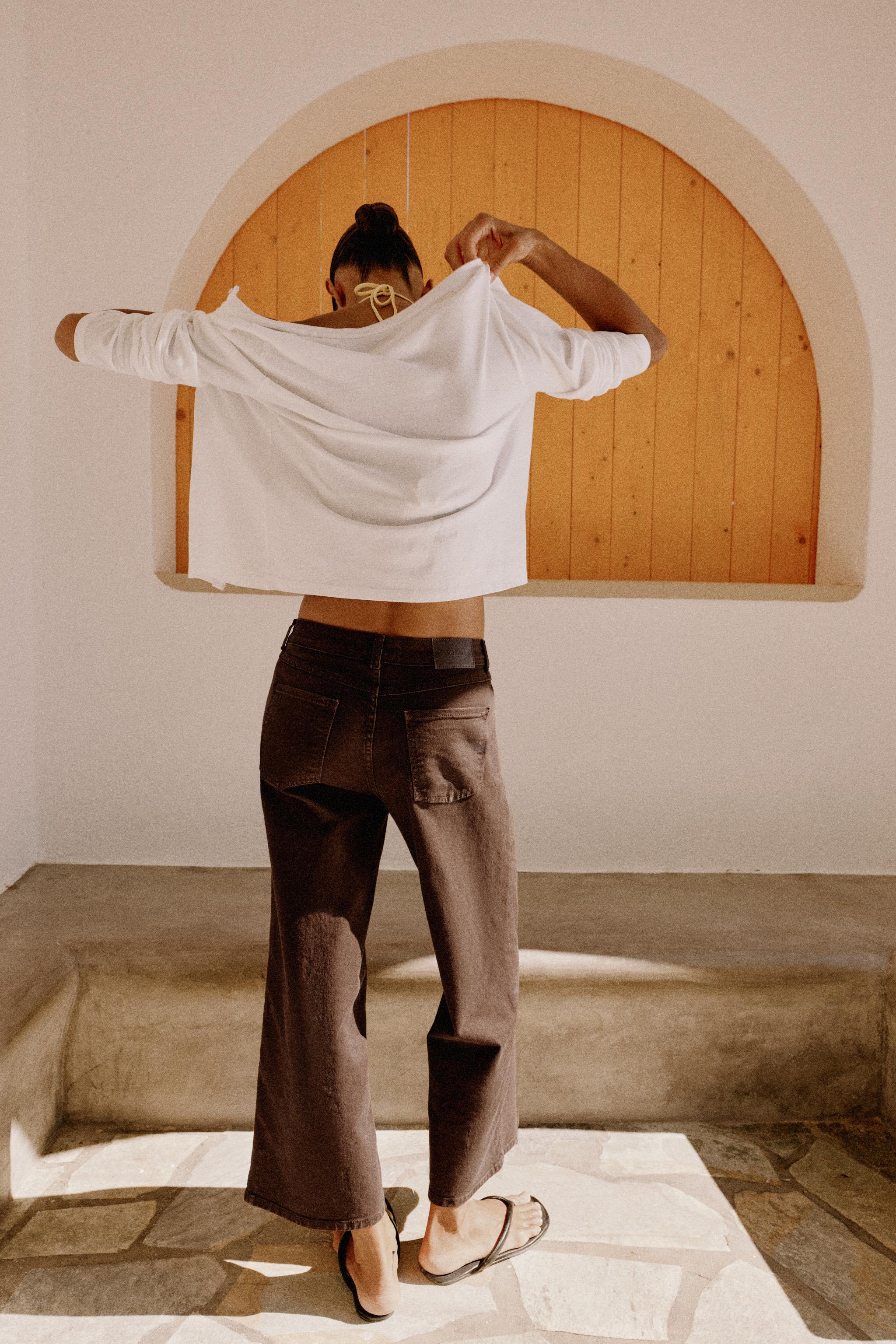 Z1975 HIGH-WAIST COMFORT CULOTTE JEANS